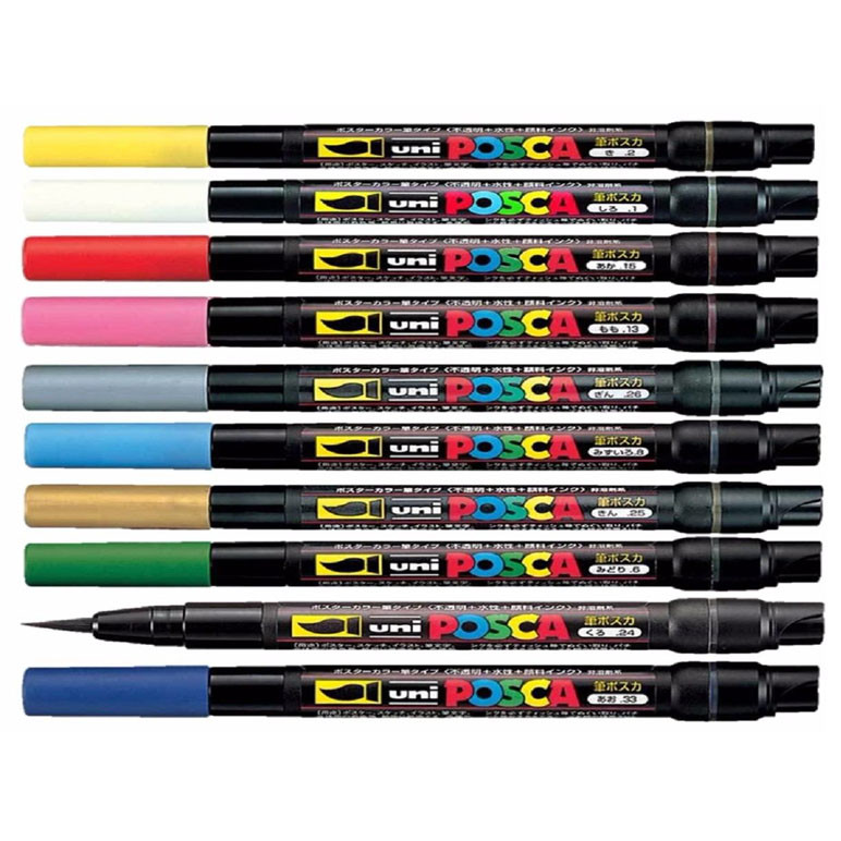 Opitec Espana  Rotuladores POSCA Marker - Colores básicos, 8 ud.
