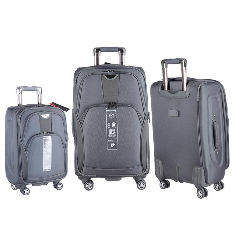 Valija Pierre Cardin Set X3 Gris 61.170G Berrini
