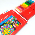 Lapiz Color Faber Castell X6 Cortos Est.carton Berrini